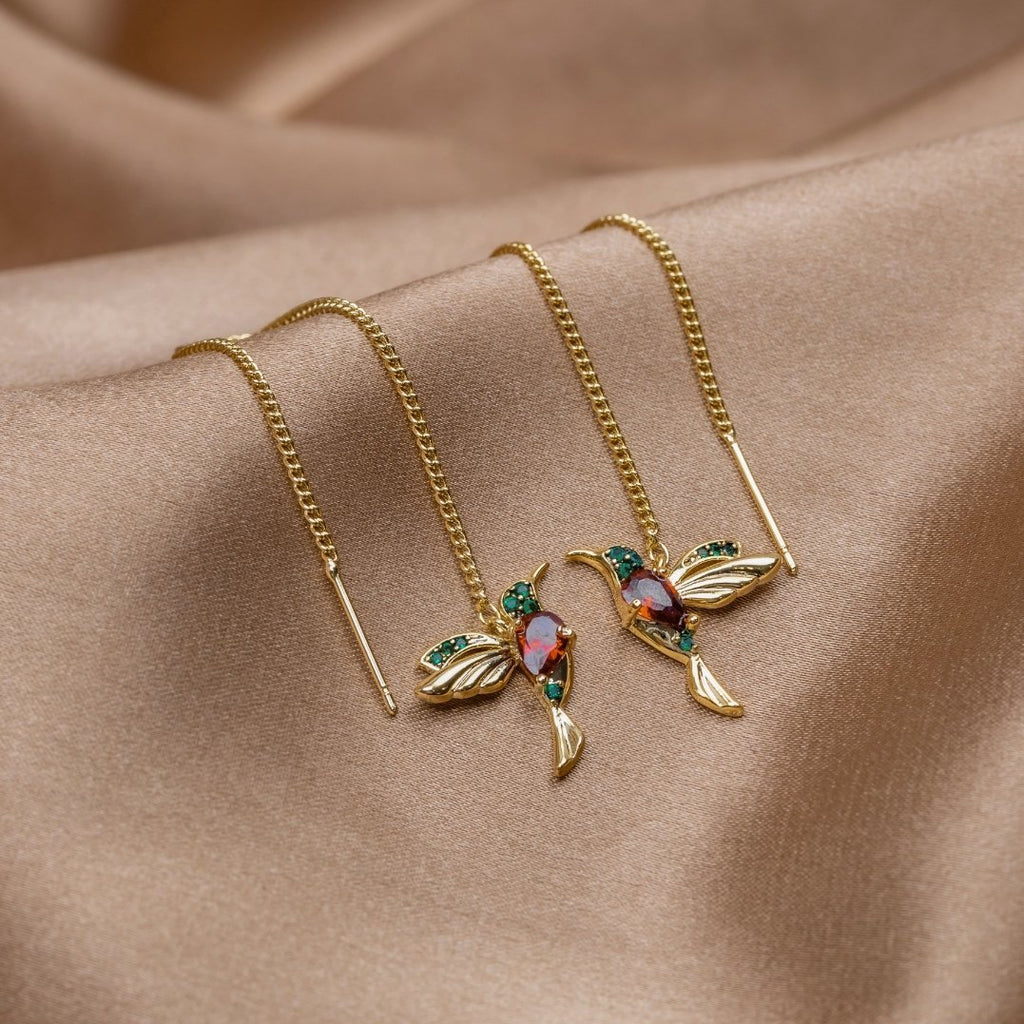 Gold Pendant | Earrings
