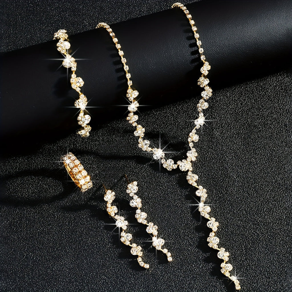 Valerine Sparkle Flower | Jewellery Set