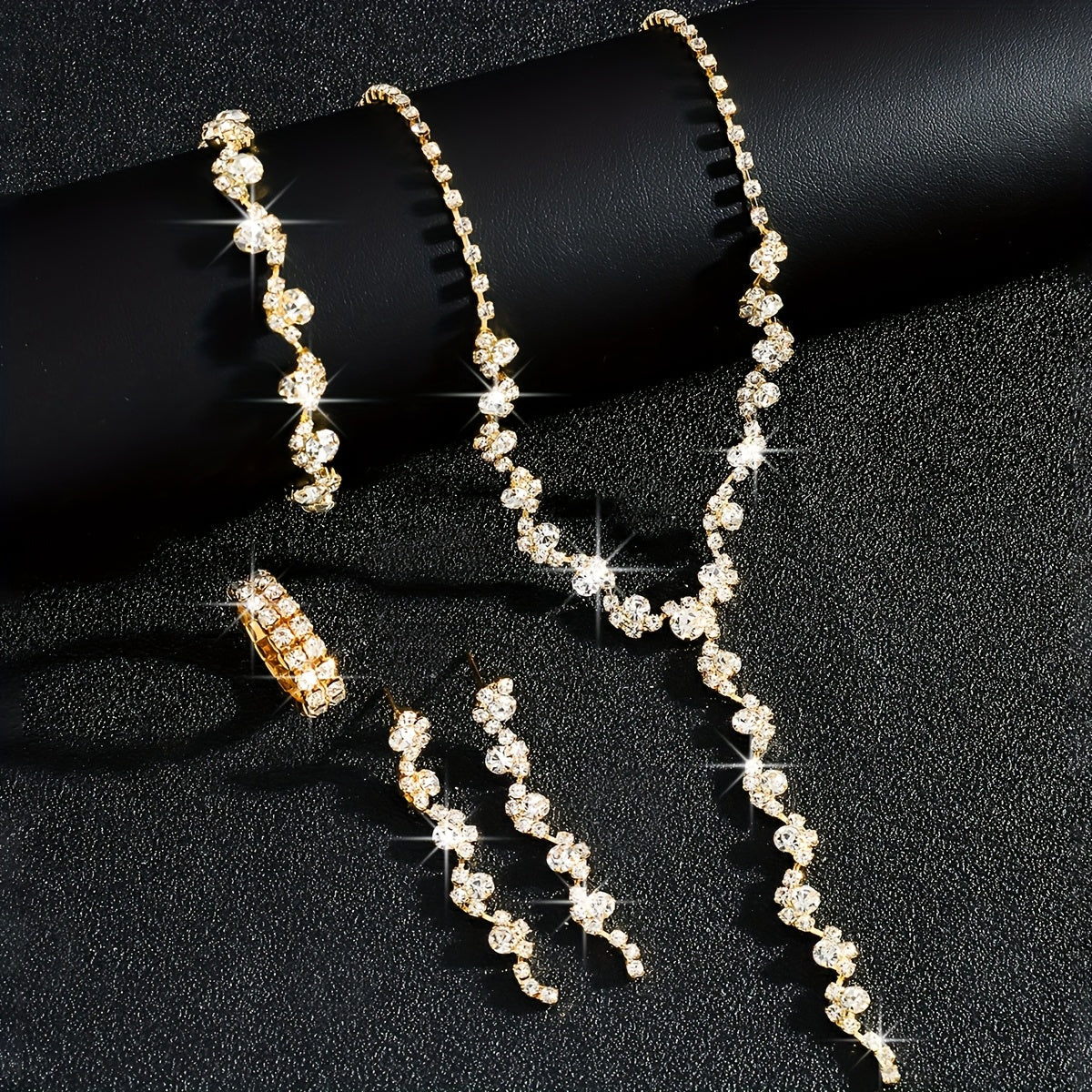 Valerine Sparkle Flower | Jewellery Set