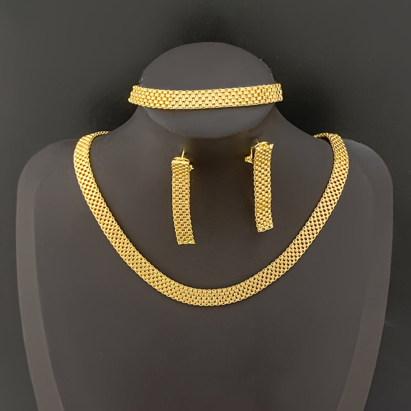 Heart | Necklace, Bracelet & Earrings Set