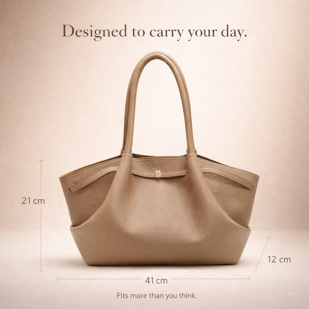 Vivienne | Polished Tote Bag