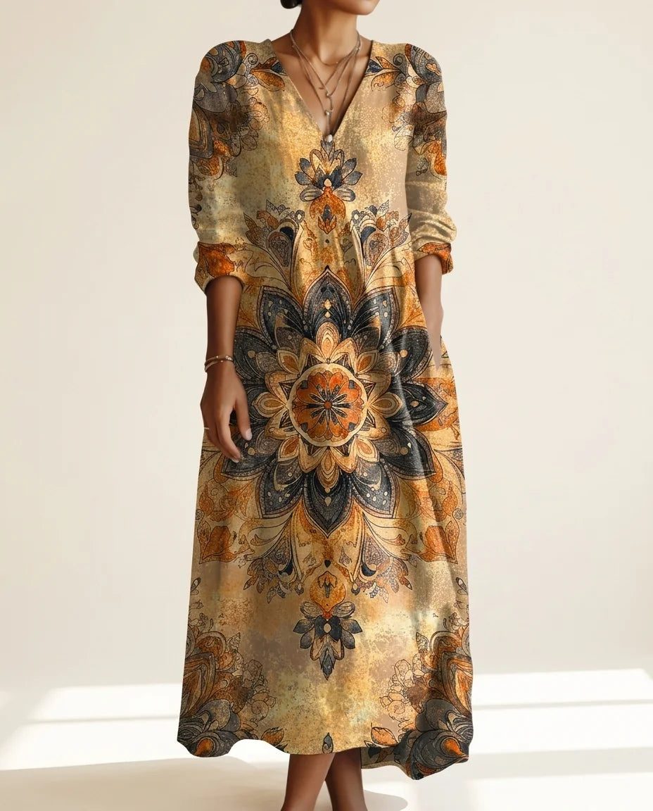 Dora | Tummy-Flattering Comfort Dress in KIM London product styling