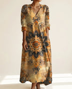 Dora | Tummy-Flattering Comfort Dress in KIM London product styling