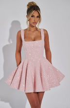 Romy | Dazzling Bow Dress