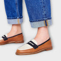 Amelie | Brown Loafer