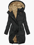 Artemis | Elegant Quilted Hooded Coat