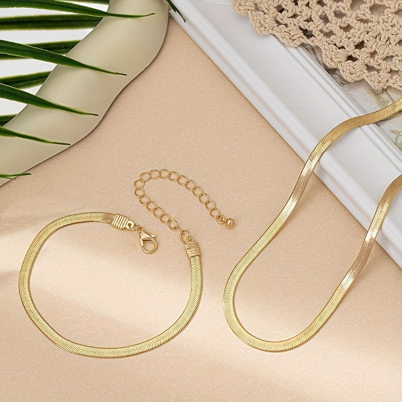 Snake Chain | Necklace Set