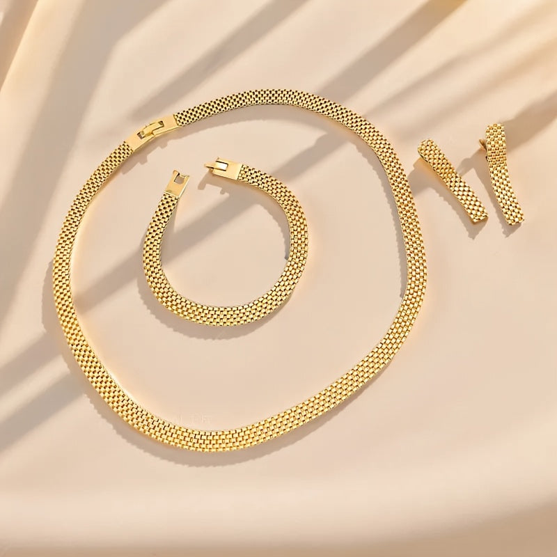 Heart | Necklace, Bracelet & Earrings Set