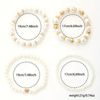 Pearl Heart | Bracelet Set