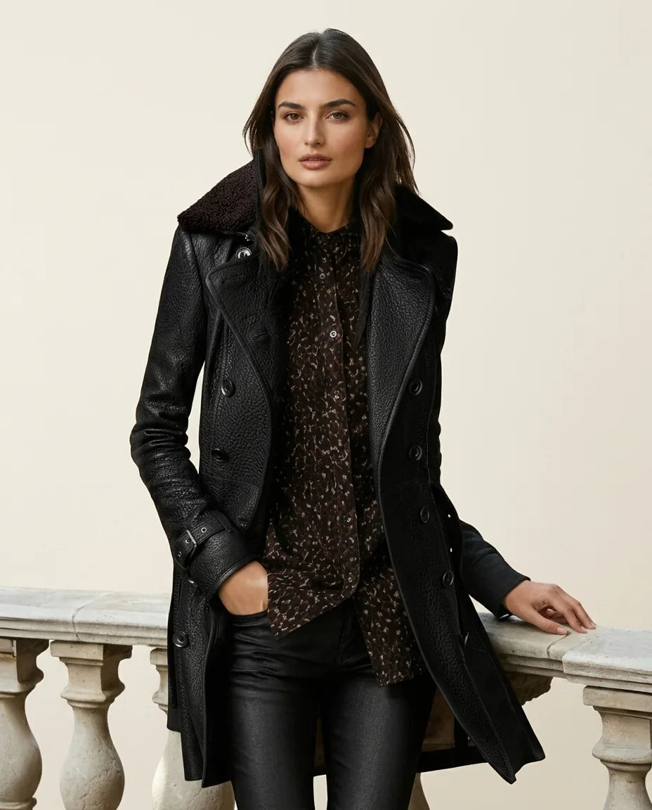 Eirlys | Everyday Coat in KIM London product styling