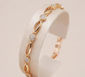 Gold Zirconia Accent | Bracelet