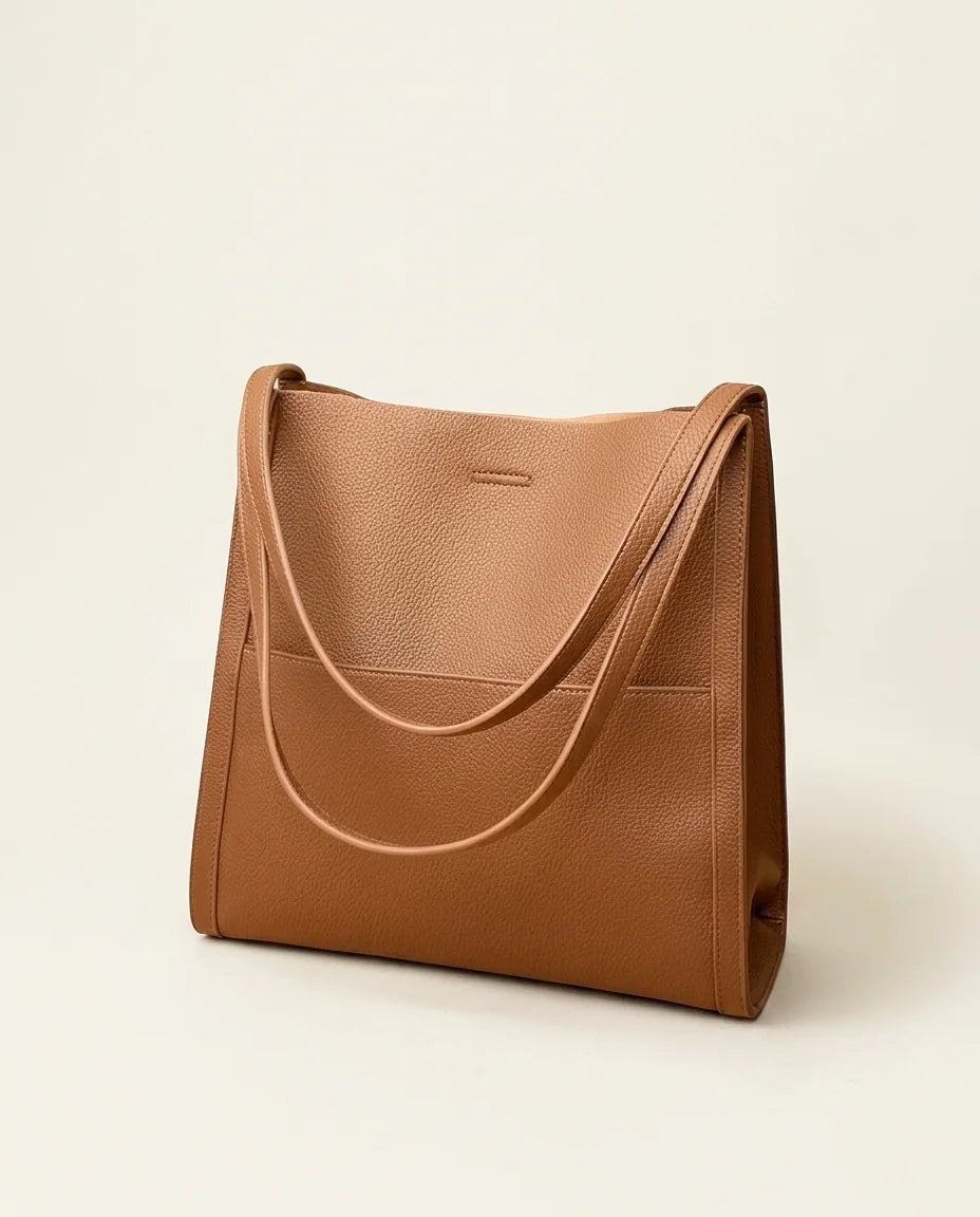 Elegant Shoulder Tote in KIM London product styling