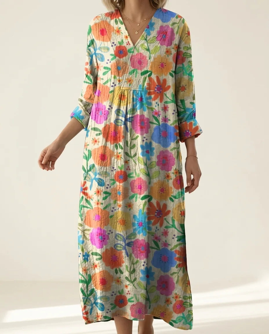 Emma | Tummy Flattering Comfort Dress in KIM London product styling