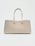 Lindsay - Elegant Woven Tote Bag for Casual Daily Use