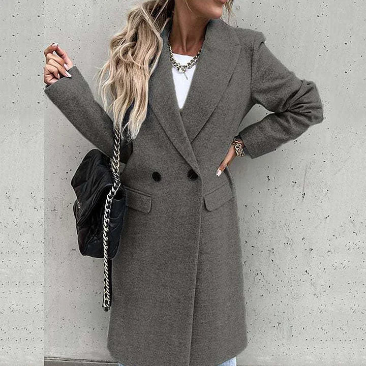 Evelyn | Lapel Winter Coat