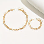 Polished Metal | Necklace Set