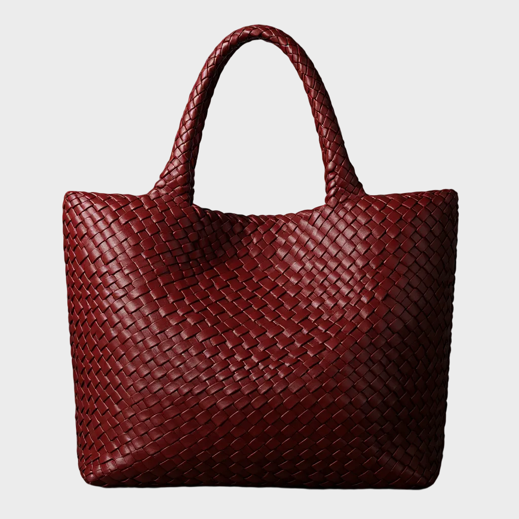 Lana | Handwoven Leather Tote