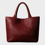 Lana | Handwoven Leather Tote