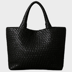 Lana | Handwoven Leather Tote