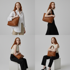 Lana | Handwoven Leather Tote