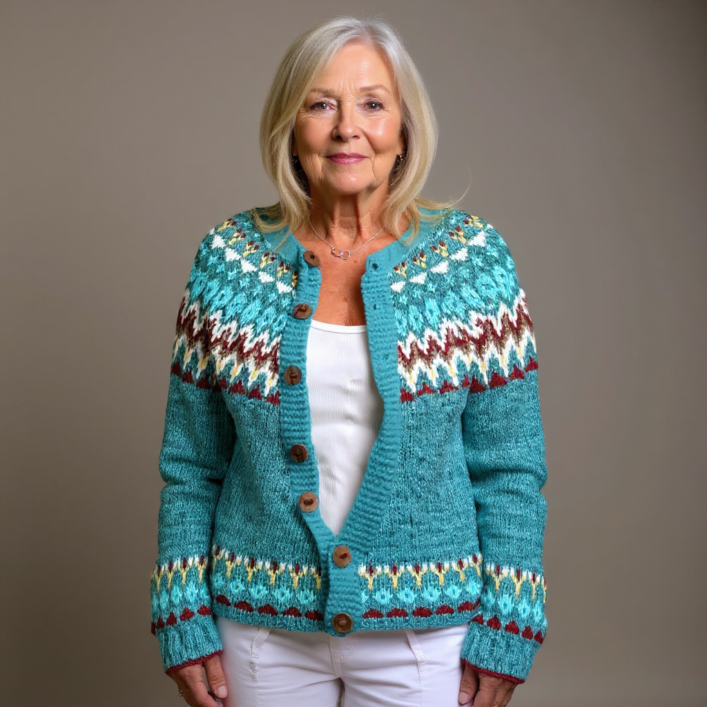 Seraphina | Vintage Icelandic Cardigan