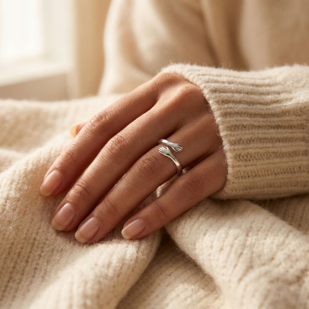 Hug Hands | Minimalist Ring