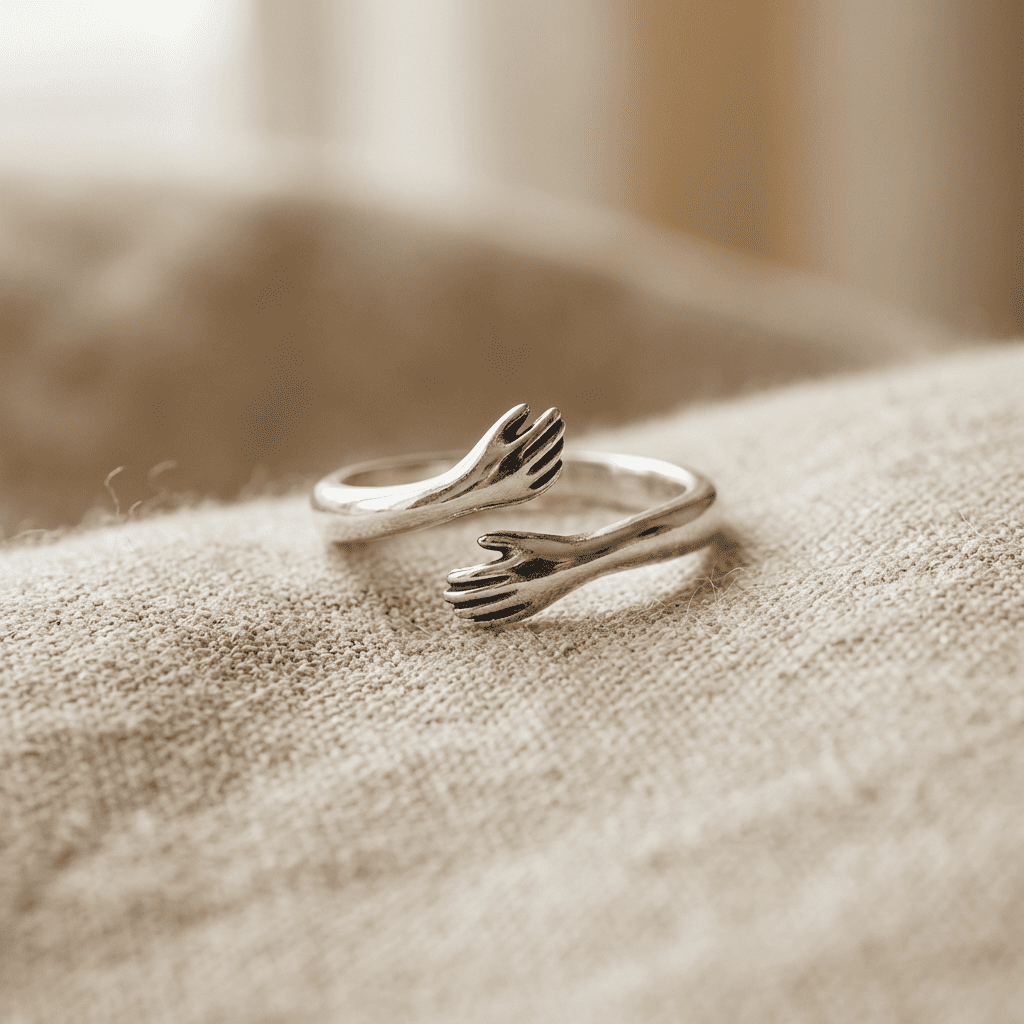 Hug Hands | Minimalist Ring