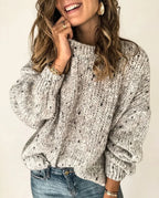 Ilyssa | Retro Knit Sweater in KIM London product styling