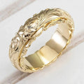 Mila - Gold Ring with Antique-Inspired Flower