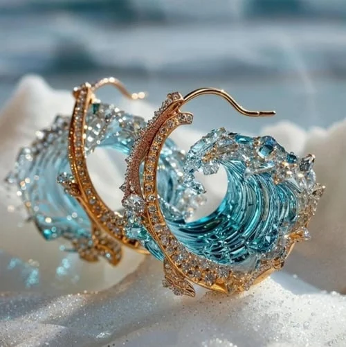 Azure Tide | Earrings