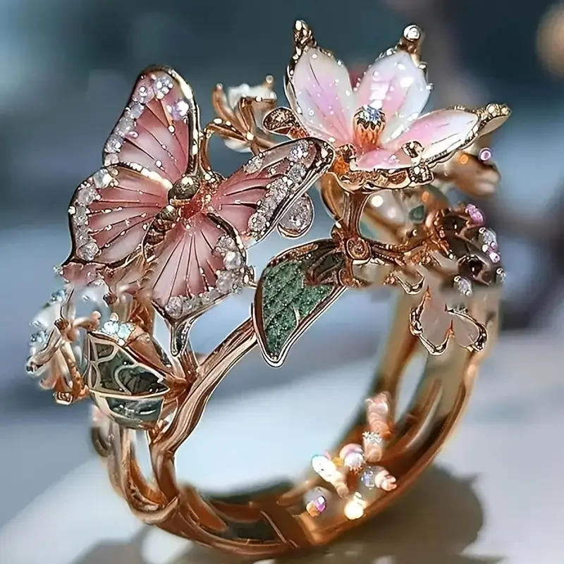 Butterfly Zirconia | Ring