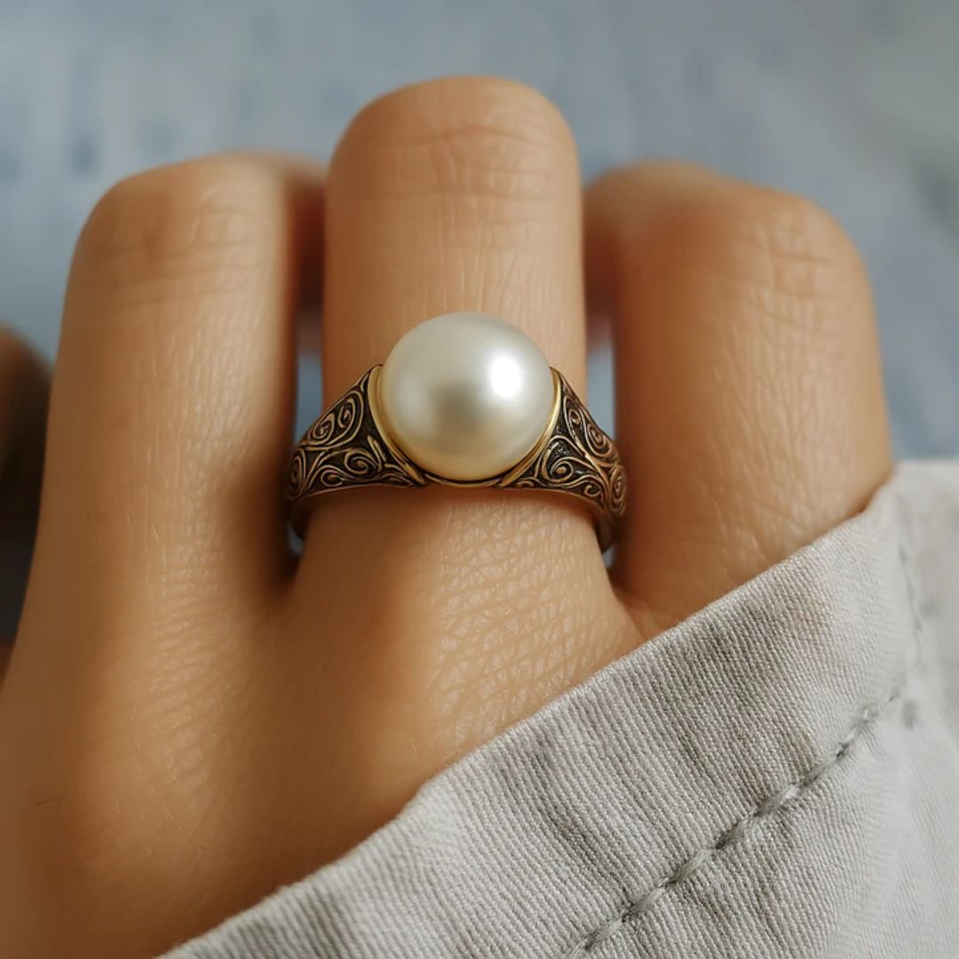 Vintage Pearl Gold | Ring