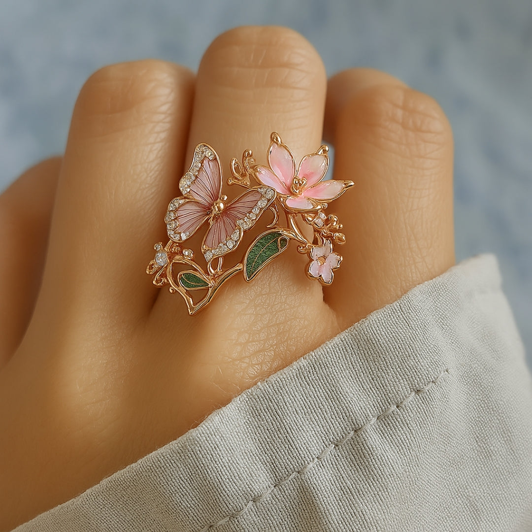 Butterfly Zirconia | Ring