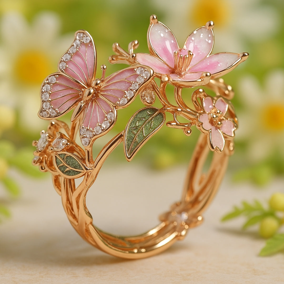 Butterfly Zirconia | Ring