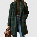 Izabela | Checked Coat from KIM London