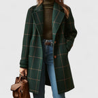 Izabela | Checked Coat from KIM London