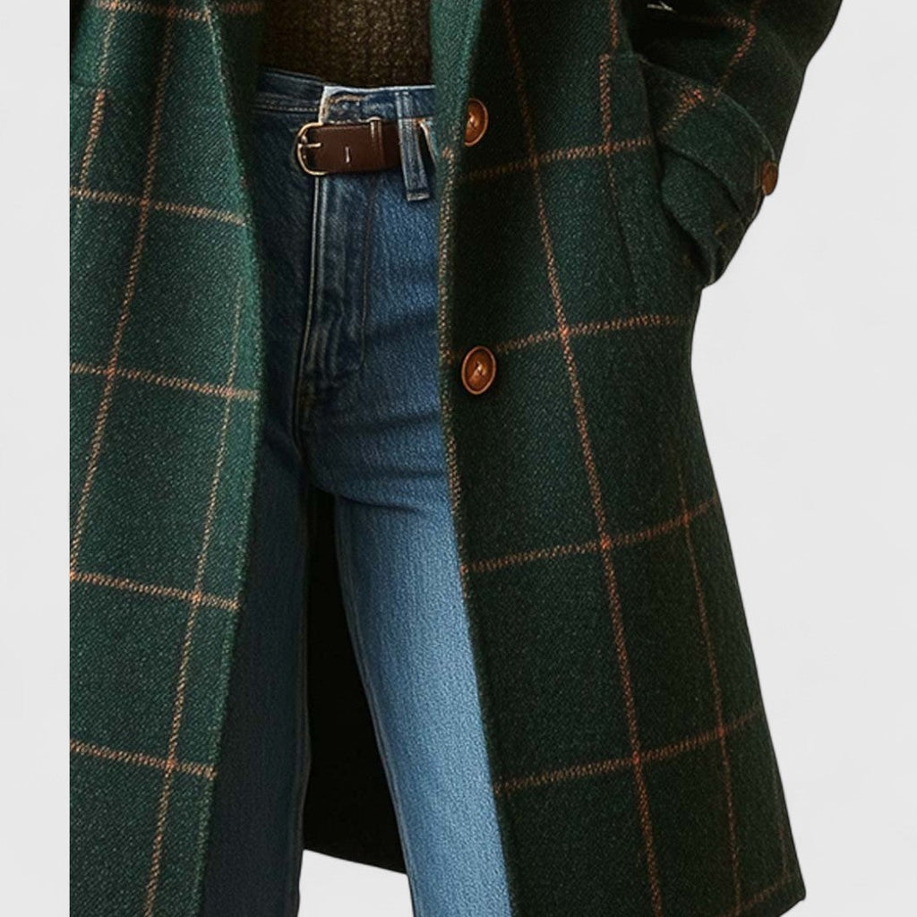 Izabela | Checked Coat