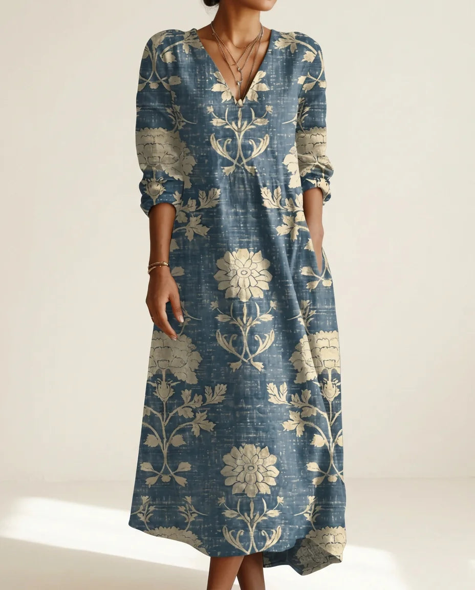 Karin | Tummy-Flattering Comfort Dress in KIM London product styling
