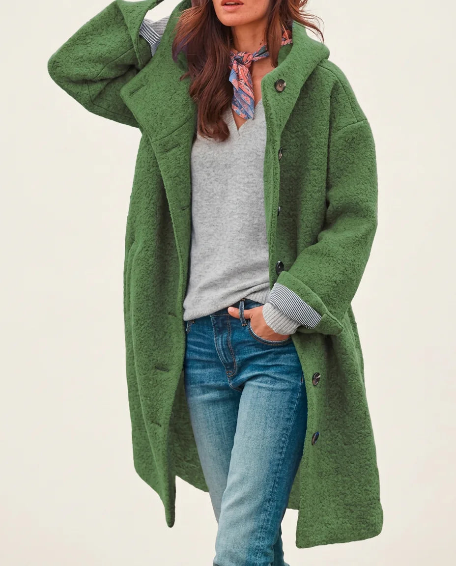 Lenora | Soft Transitional Coat in KIM London product styling