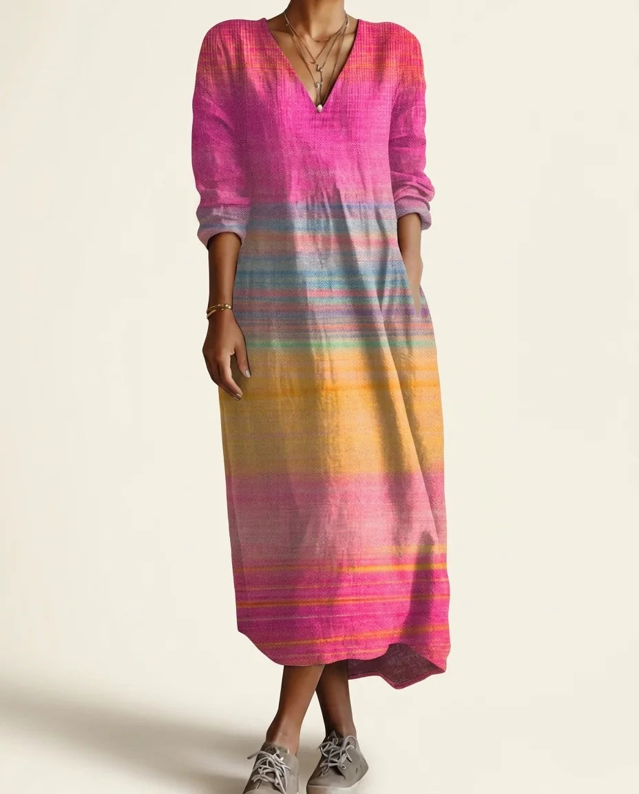 Marit | Tummy Flattering Comfort Dress in KIM London product styling