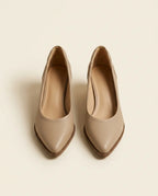 Michela | Graceful Mid-Heeled Shoes in KIM London product styling