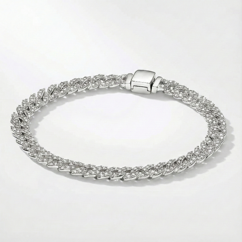 Cuban Moissanite | Bracelet