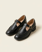 Nancy | Retro-Inspired Leather Shoes in KIM London product styling