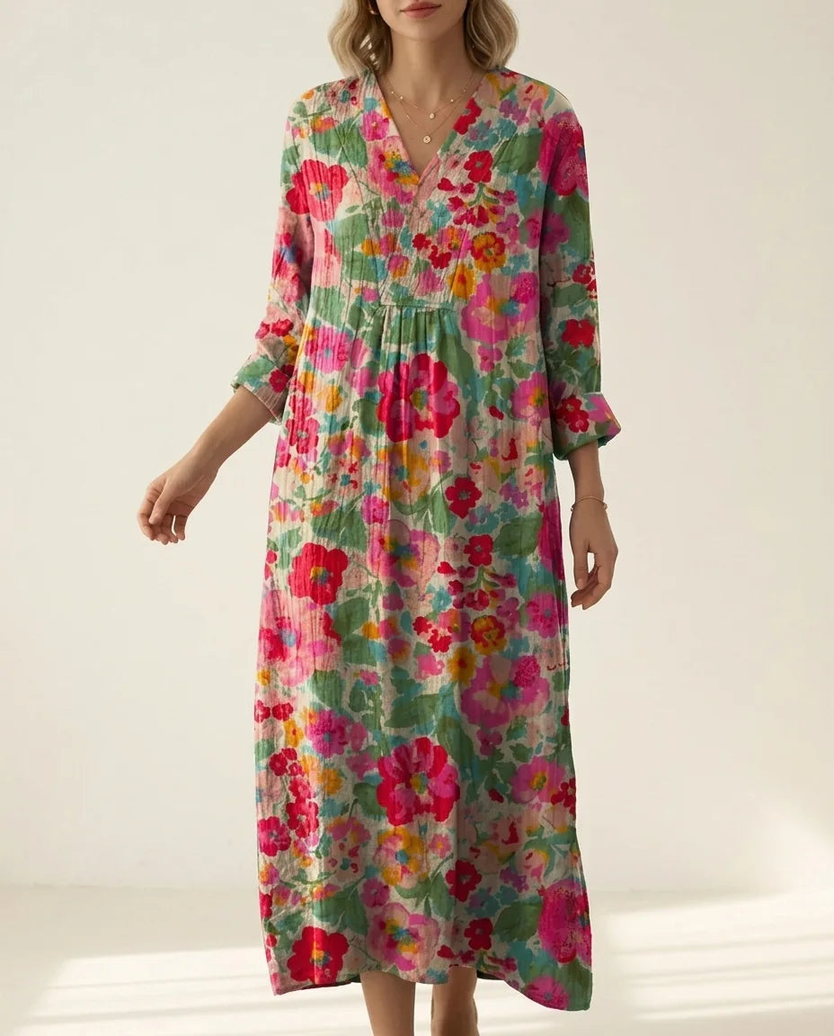 Reda | Tummy Flattering Comfort Dress in KIM London product styling