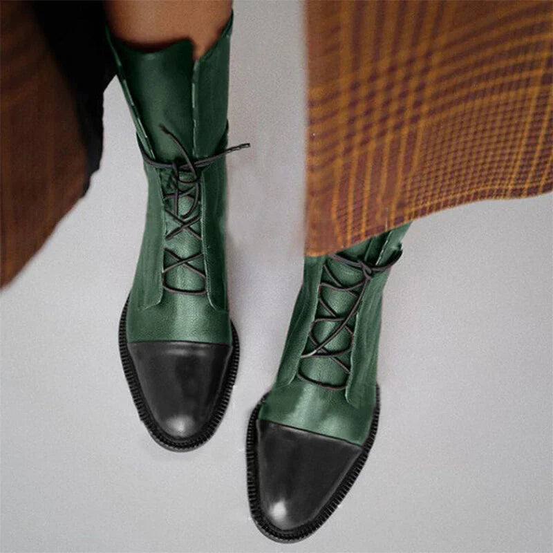 Elowyn | Lace-Up Boots