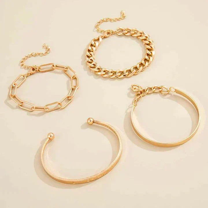 Gold | Bracelet Set