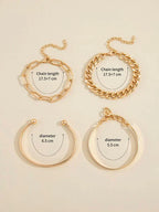 Gold | Bracelet Set