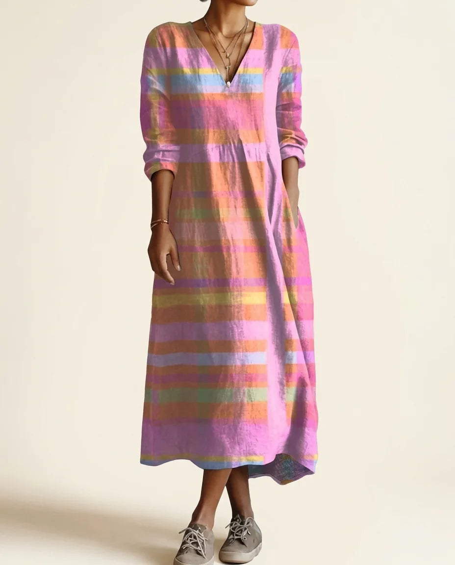 Sara | Tummy-Flattering Comfort Dress in KIM London product styling