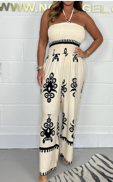 Nova | Tube-Top Suspender Jumpsuit