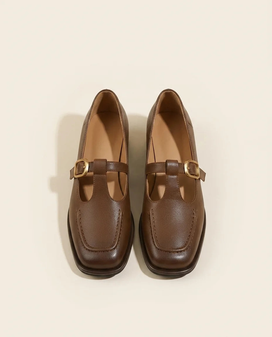 Selvana | Elegant T-Strap Shoes in KIM London product styling